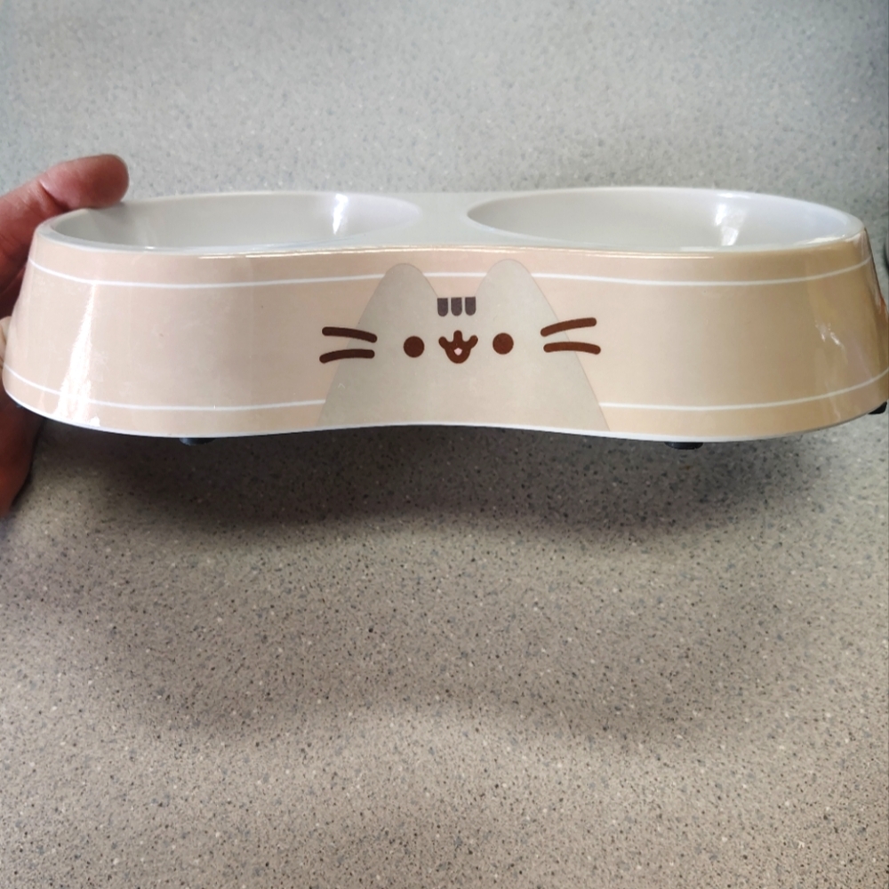 Pusheen 2022 double pet bowl